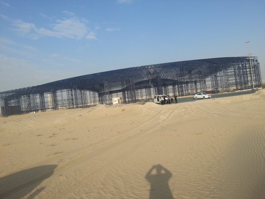 白銀大型場館網(wǎng)架工程
