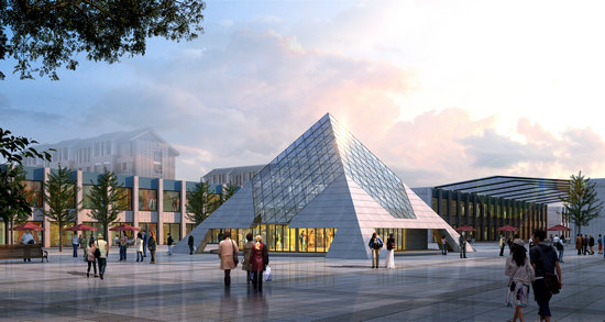 江陰金字塔網(wǎng)架
