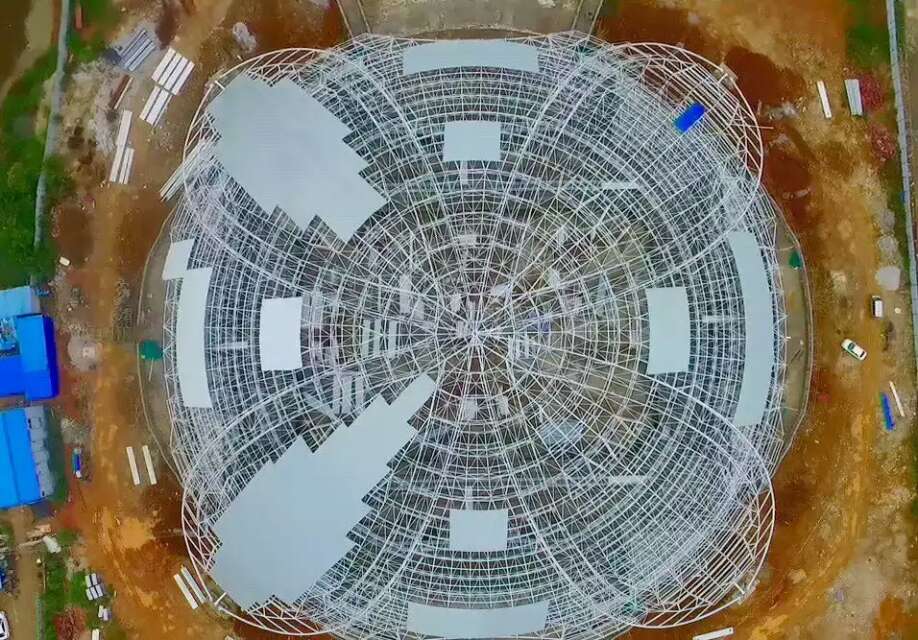 白銀體育館網(wǎng)架
